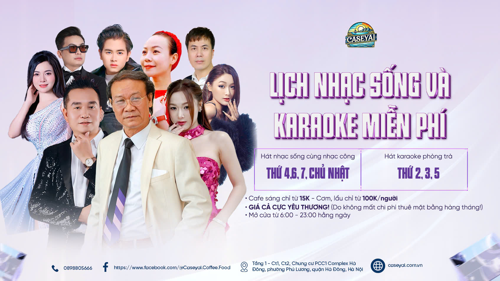 lịch hát 